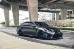 Lexus GS F on Voseen Wheels (M-X3) (Matte Black) 2019 года